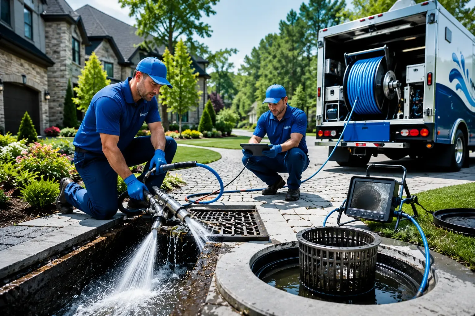 Local outdoor drain cleaning professionals in Constantine, MI