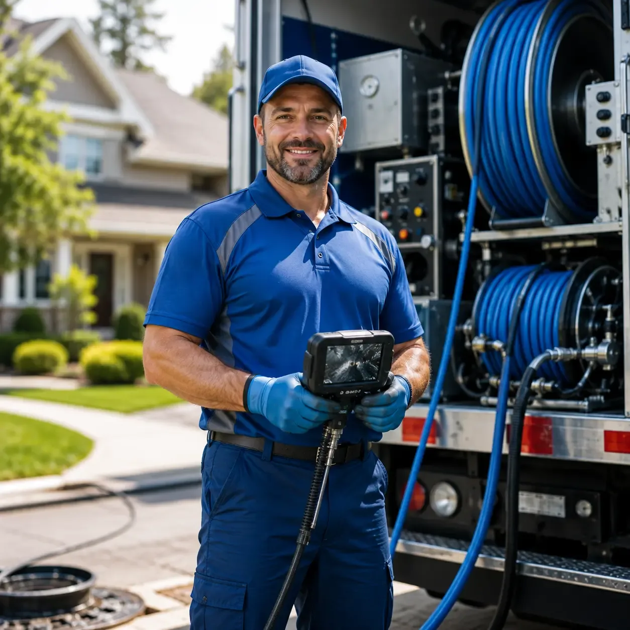 Local outdoor drain cleaning specialists in Constantine, MI